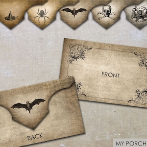 Halloween Envelopes, Halloween Decorations, Jewelry Display, Scrapbook ...