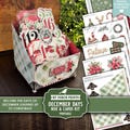 December Days Box and Christmas Cards Kit Numbers Daily Countdown Junk Journal Craft Gift Idea My Porch Prints Digital Download Printable