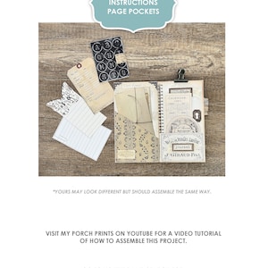 Page Pockets No. 5 Junk Journal Folio Kit, Folio, Folder, Neutral ...