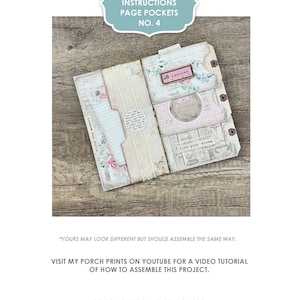 Page Pockets No. 4 Junk Journal Folio Kit, Folder, Shabby, Butterfly ...