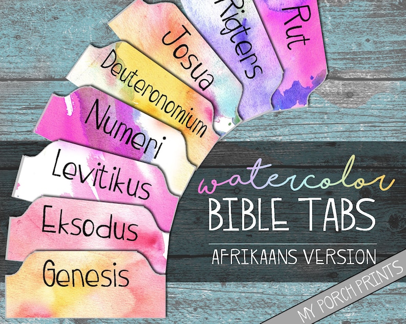 Afrikaans Bible Tabs, Bible Tabs, Bible tabs printable, bible tabs down load, bible tabs watercolor, bible magazine tabs, bible journaling graphic about Printable Bible Tabs named Afrikaans Bible Tabs, Bible Tabs, Bible tabs printable, bible tabs obtain, bible tabs watercolor, bible magazine tabs, bible journaling