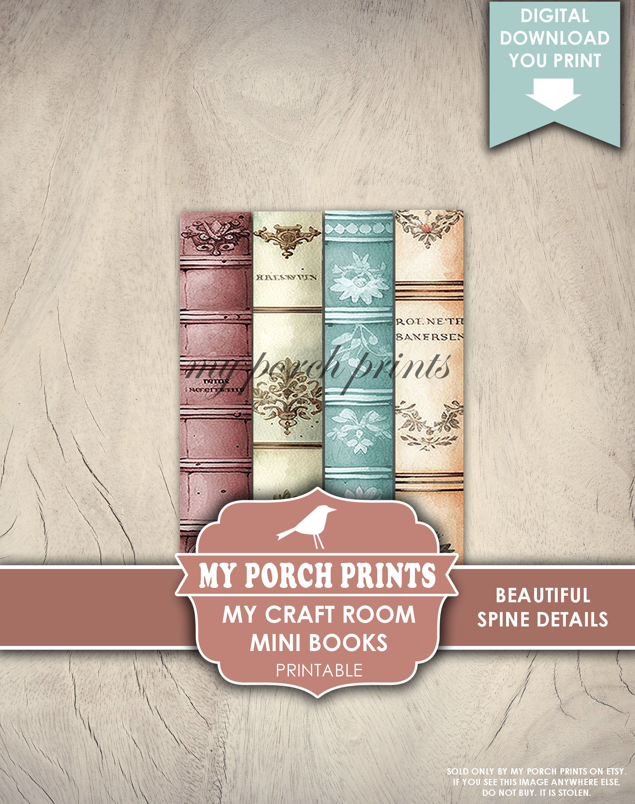 My Craft Room Mini Books, Junk Journal, Miniature, Home Office ...