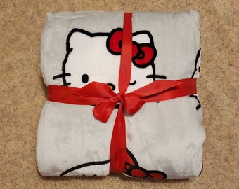 Coperta Hello Kitty San Valentino e Hello Kitty, peluche Hello Kitty, coperta Hello Kitty, coperta Hello Kitty, Natale Hello Kitty