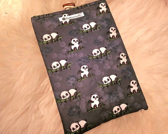 Book/E-reader Sleeve Panda sleep