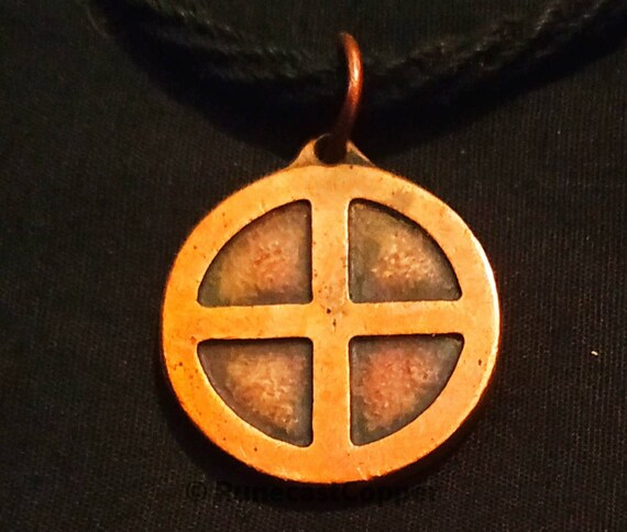 Sun cheap cross pendant