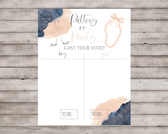Putters or Pearls Gender Reveal, Putters or Pearls Sign, Golf Gender Reveal, Golf Ball Gender Reveal, Gender Reveal Idea, Gender Reveal Sign