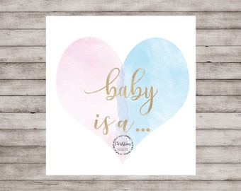 Gender Reveal Ideas, Balloon Box, Gender Reveal Box, Reveal Balloon, Reveal Decorations, Gender Reveal Heart, Gold Gender Reveal, Gender Box