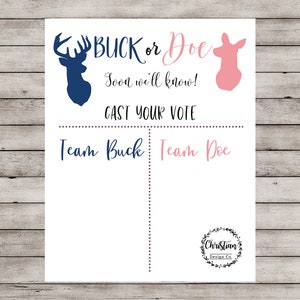 Buck oder Doe Gender Reveal, Buck und Doe, Buck oder Doe Shower, Gender Reveal Buck oder Doe, Gender Reveal Ideen, Buck oder Doe Gender Reveal Decor