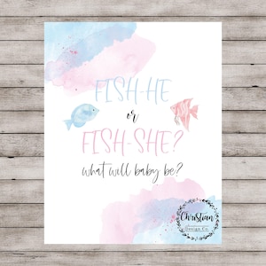 Buy Pink Fish Blue Fish Gender Reveal Online In India -  India