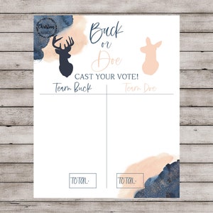 Buck oder Doe Gender Reveal, Buck und Doe, Buck oder Doe Shower, Gender Reveal Buck oder Doe, Gender Reveal Ideen, Buck oder Doe Gender Reveal Decor