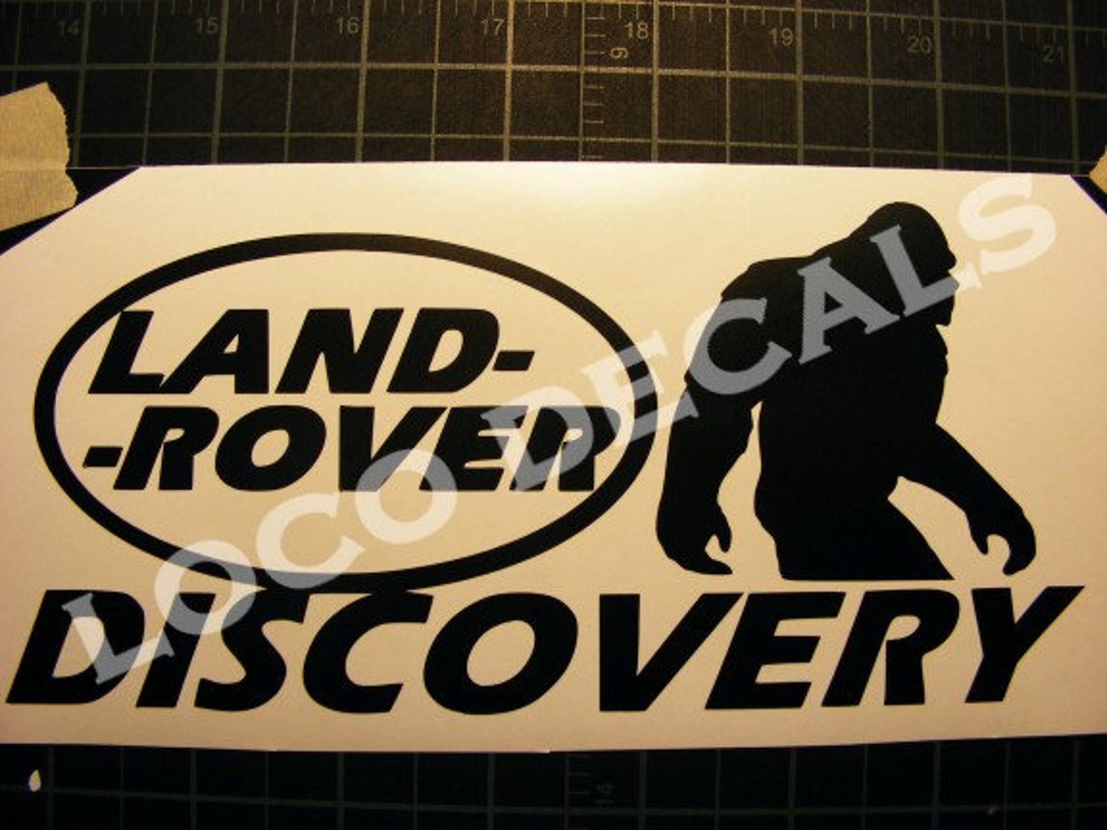 Land Rover Discovery decal Etsy