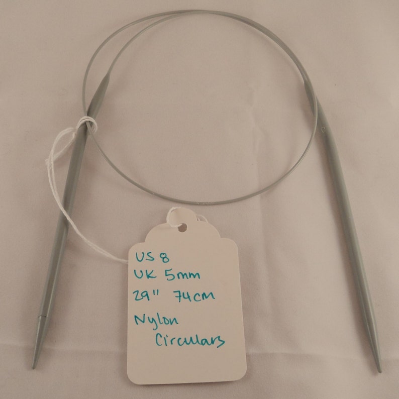 Nylon Circular Knitting Needle Size Us8 29 Uk 5 Mm 74 Cm