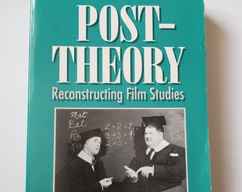 Post-Theory, Reconstructing Film Studies, herausgegeben von David Bordwell und Noel Carroll, 1996 PB