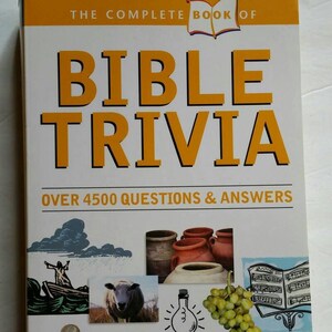 The Complete Book of Bible Trivia By Lang, J. Stephen 1999 PB VG