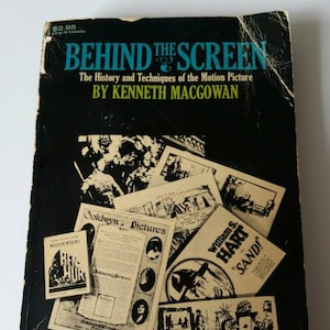 Behind the Screen, The history and Techniques of the Motion Picture by Kenneth MacGowan, 1965, from the Martin Landau book collection