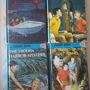 The Hardy Boys, Lot of 4, 1962, 1966 and 2002, Hardcover, Mystery