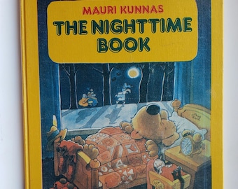 The Nighttime Book, Mauri Kunnas, 1985, Hardcover,  no dust jacket, Ex Library/school