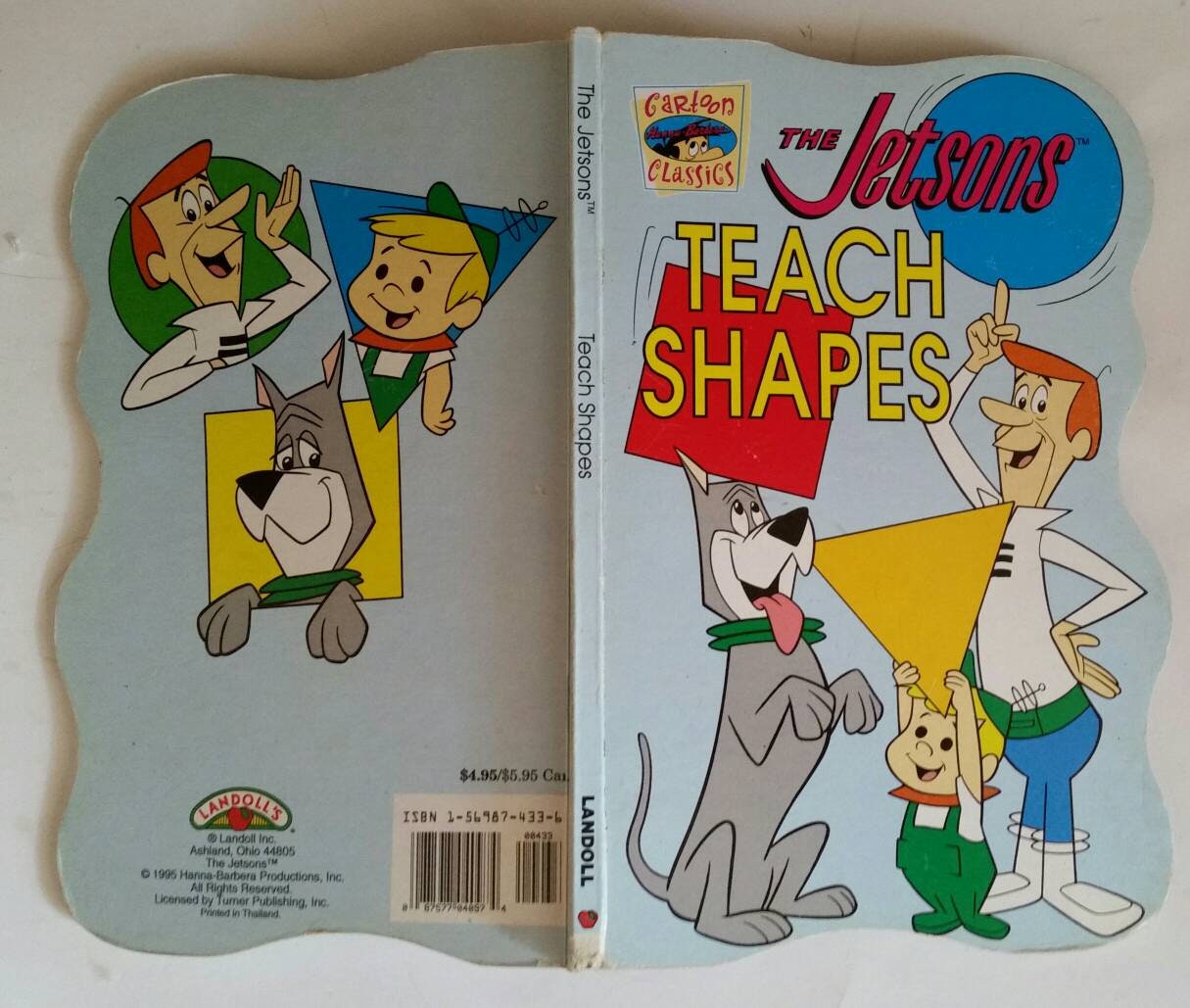 Jetsons Shape The Jetsons Teach Shapes, 1995, the Cartoon Classics HC - Etsy