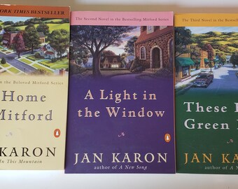 The Mitford Years, Jan Karon Box Set, Volumes 1 to 3, 1996, Paperbacks