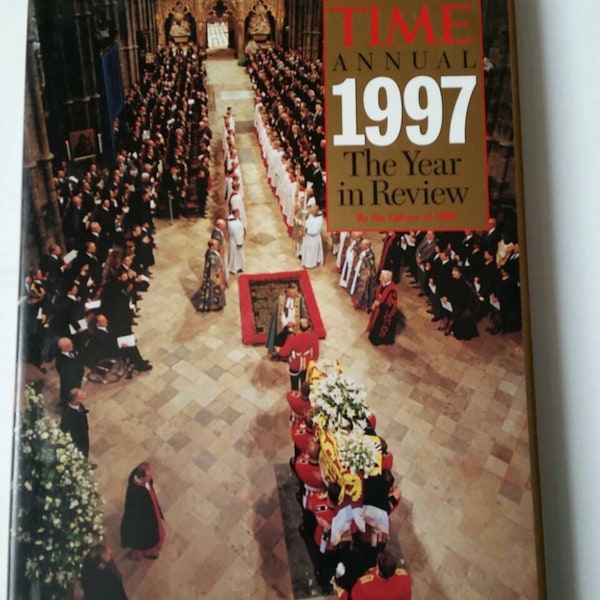 Time Annual 1997 The Year in Review by Time Life Editors, HC, From the Martin Landau Book Collection,