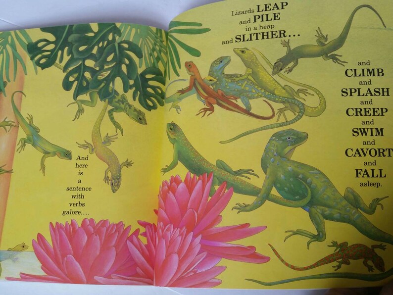 Kites Sail High A Book About Verbs by Ruth Heller 1992 Etsy