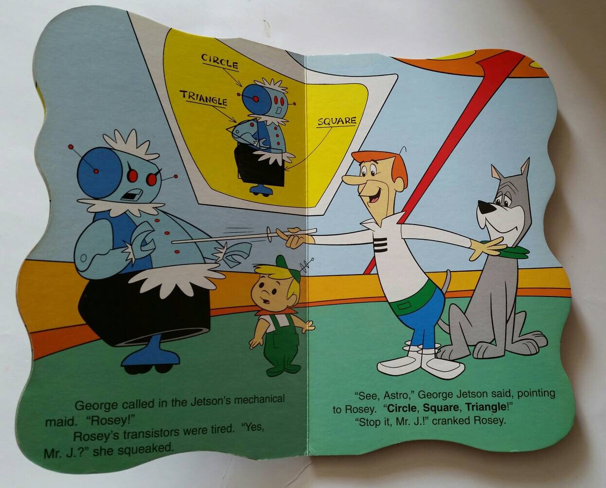 Jetsons Shape The Jetsons Teach Shapes, 1995, the Cartoon Classics HC - Etsy