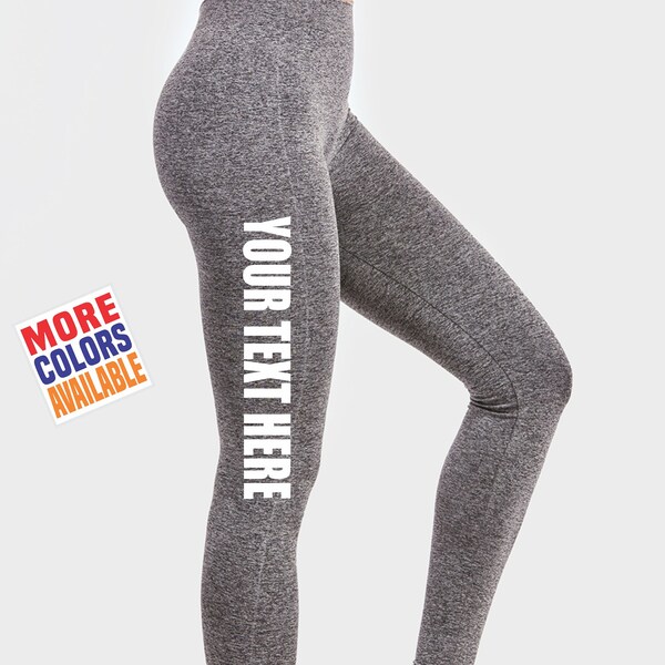 Custom Leggings Etsy