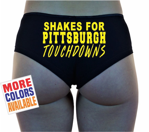 SHAKES for PITTSBURGH TOUCHDOWNS Boyshorts Underwear Panties Boy