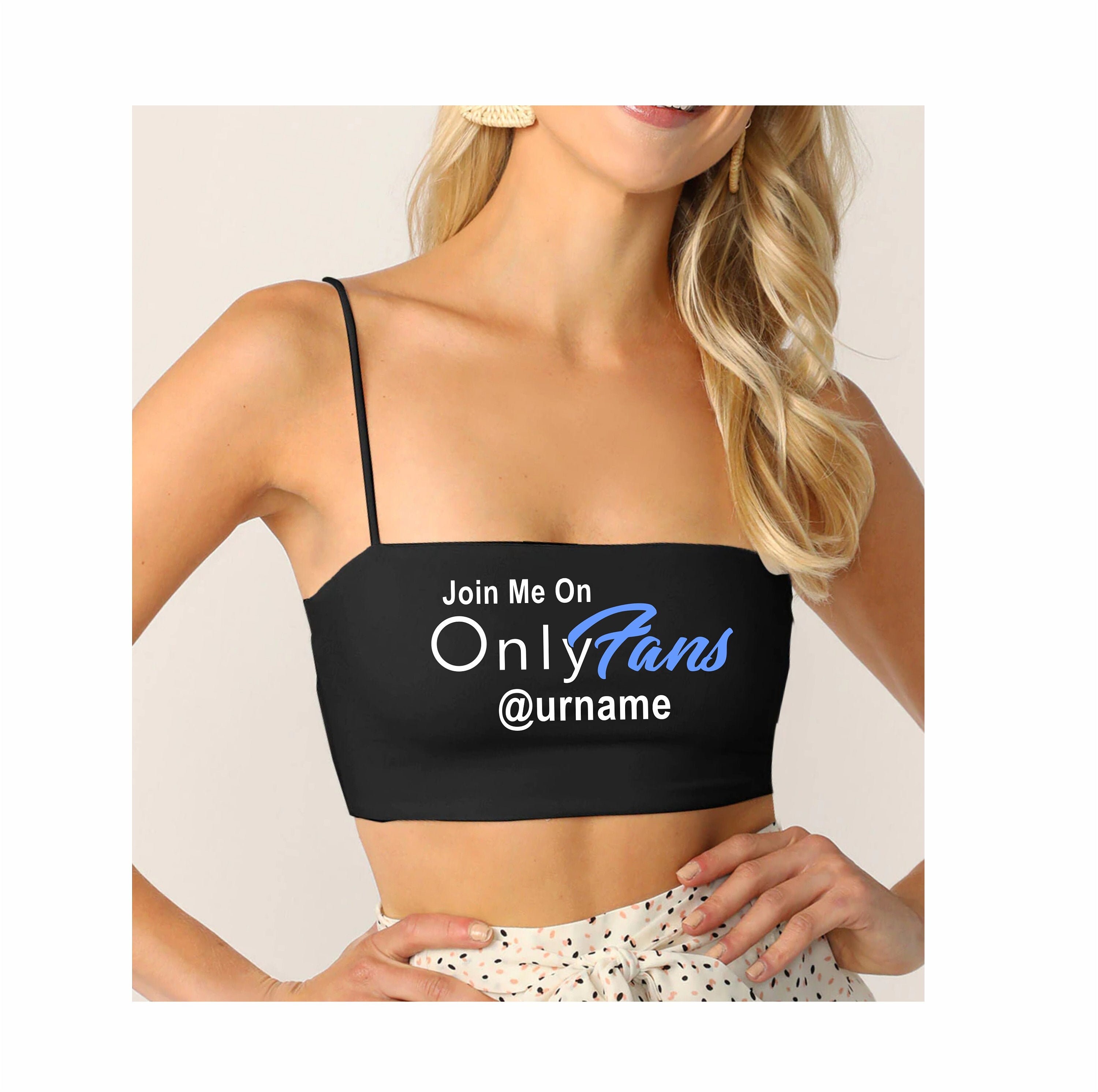 JOIN ME ON Crop Top Cami Tube Shirt Bandeau Sexy Hot Womens Fans Link…