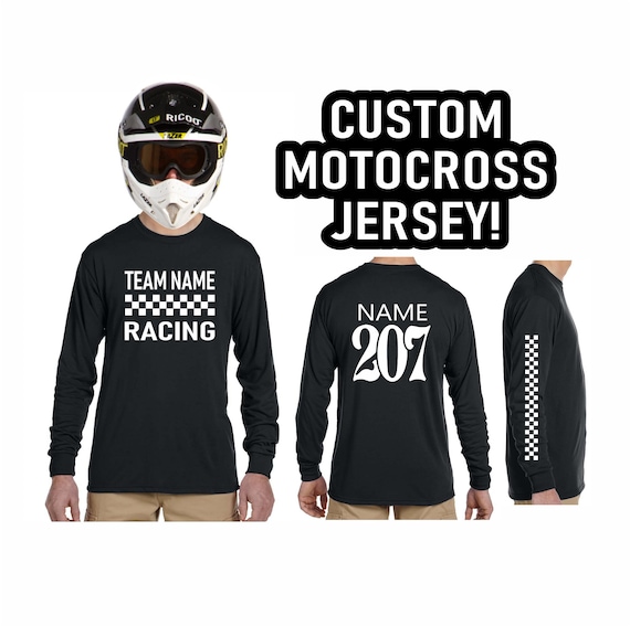 motocross shirt printing