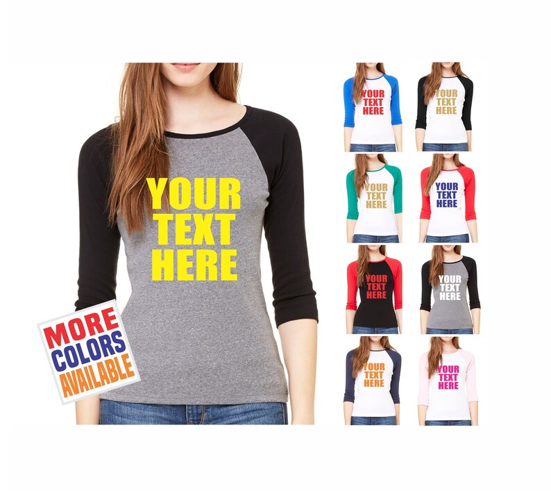 custom raglan shirt