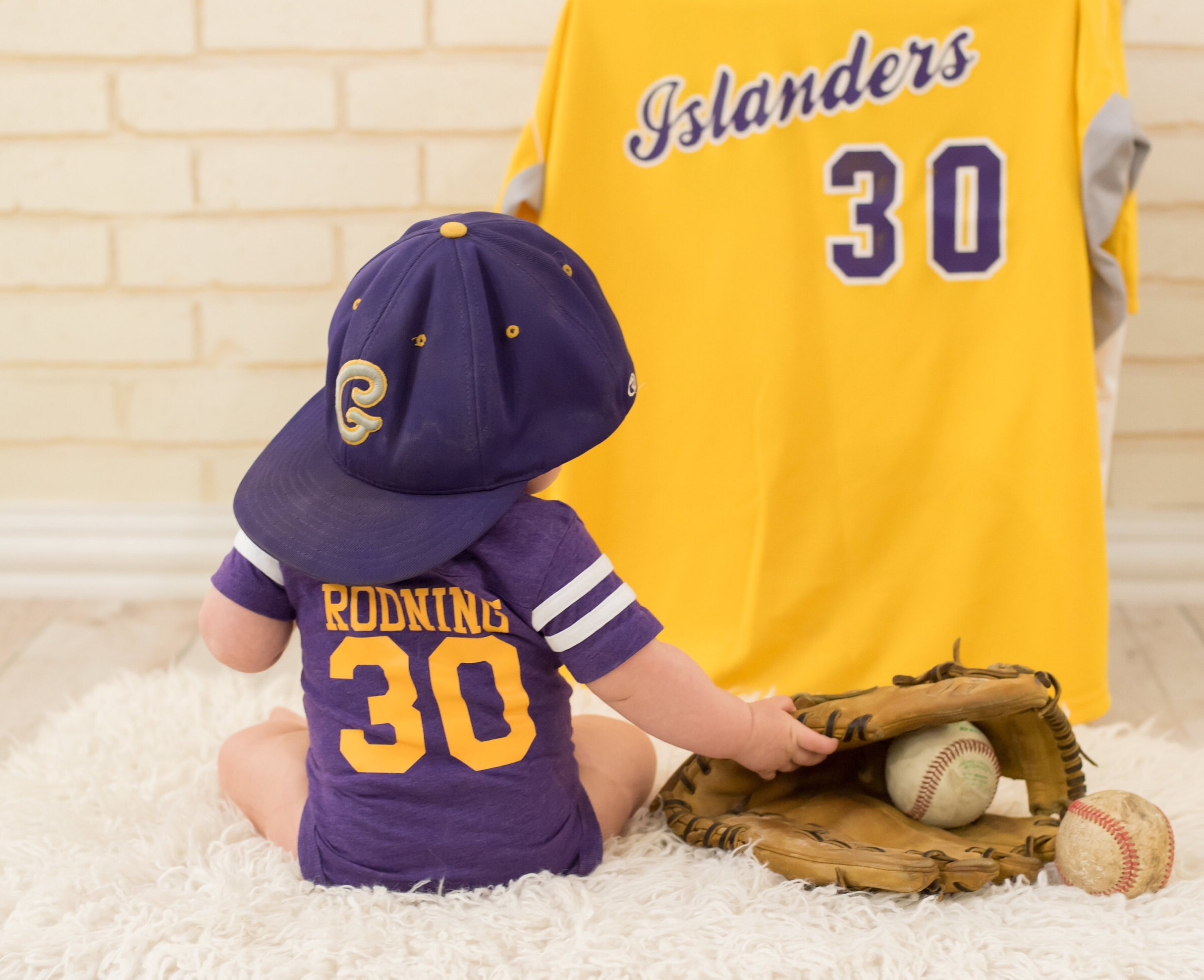FOOTBALL JERSEY Bodysuit Baby One Piece Shirt Vintage Purple & Etsy