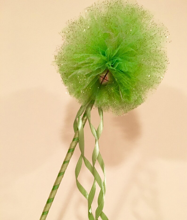 Tinker Bell wand costume wand green sparkle wand Disney Etsy