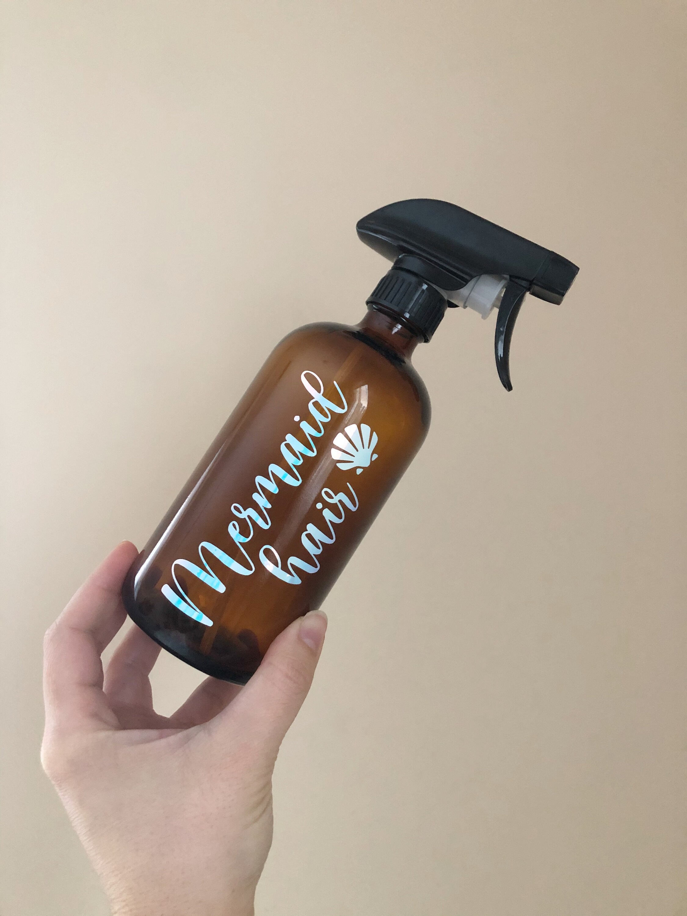 Mermaid Hair Label Mermaid Spray Label Essential Oils Etsy