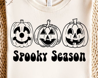 spooky season svg-retro pumpkin svg-cute halloween svg-fall pumpkin tshirt-trendy pumpkin svg-jack o latern svg-pumpkin patch shirt-svg file