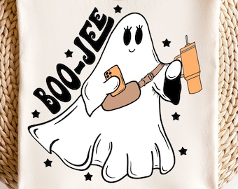 Png-boojee ghost-cute boojee ghost-tumbler ghost-fall design-funny ghost design-halloween shirt-sublimation designs-tumbler design-DTF print