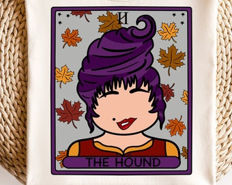 Mary png-cute fall design-the hound-trendy halloween design-cute witch design-sistas-png for sublimation-tarot card design-tarot png files