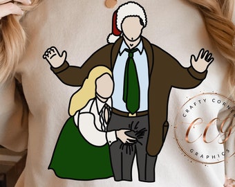 Clark SVG-funny xmas svg-Christmas png-Funny png-sublimation-Christmas decor-Christmas shirt-xmas card-xmas ornament-gift-cricut-silhouette