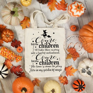 SVG-Sanderson Sister-Hocus Pocus svg-Come little children-Witch-fly-Halloween-movie-song-Quote-Cricut-Instant Download-Digital File-Iron on image 7