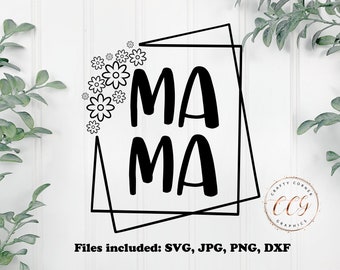 Mama svg-mom shirt-mommy-mama tee-mom life-family shirt-baby shower gift-decal-sticker-mug design-bumper sticker-card-iron on-png-dxf-cricut