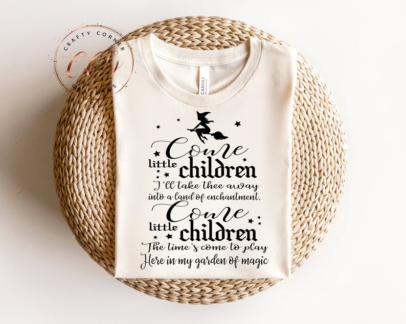 SVG-Sanderson Sister-Hocus Pocus svg-Come little children-Witch-fly-Halloween-movie-song-Quote-Cricut-Instant Download-Digital File-Iron on image 6