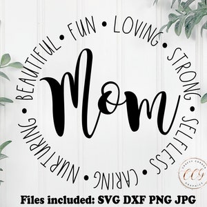 Maman svg-maman jour-maman cadeau-inspiration-citation-belle-aimante-mug design-maman tshirt-maman vie-décalcomanie-autocollant-fer sur-png-cricut-silhouette