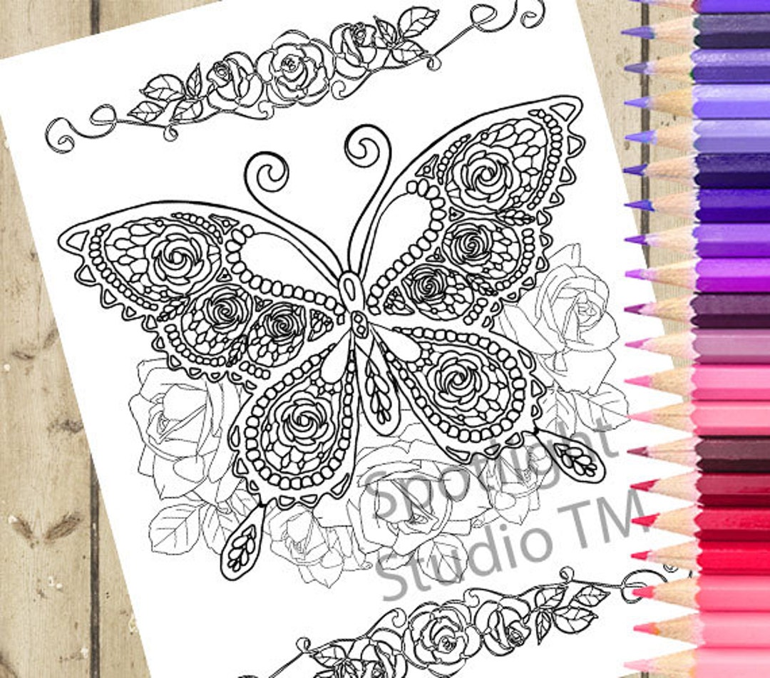 Castle Arts Colored Pencils Review for Adult Coloring [Detailed] - Coloring  Butterfly