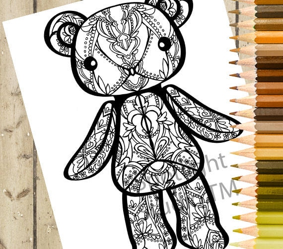 420  Bear Coloring Pages Adults  Free