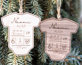 customized baby ornaments