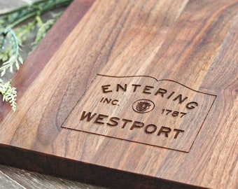 Westport, MA Cutting Boards | Charcuterie Board | Cheese Board | Serving Tray | Housewarming Gift | Closing Gift | Wedding Gift | 02790