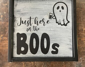 Framed Rustic Holiday Signs - Christmas, Halloween, & Easter