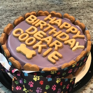 Dog Bone Cake, Happy Birthday,  Welcome Home, Happy Adpotiversary Adoption day dog Cake, Happy Gotcha Day - treats, Dog Gifts