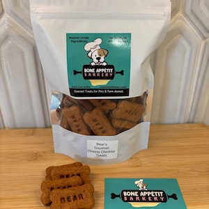 Personalized Custom Baked to order Dog Name treats, Birthday gift, Happy gotcha day present,  Dog treats Cookies Biscuits Pet Gift Welcome