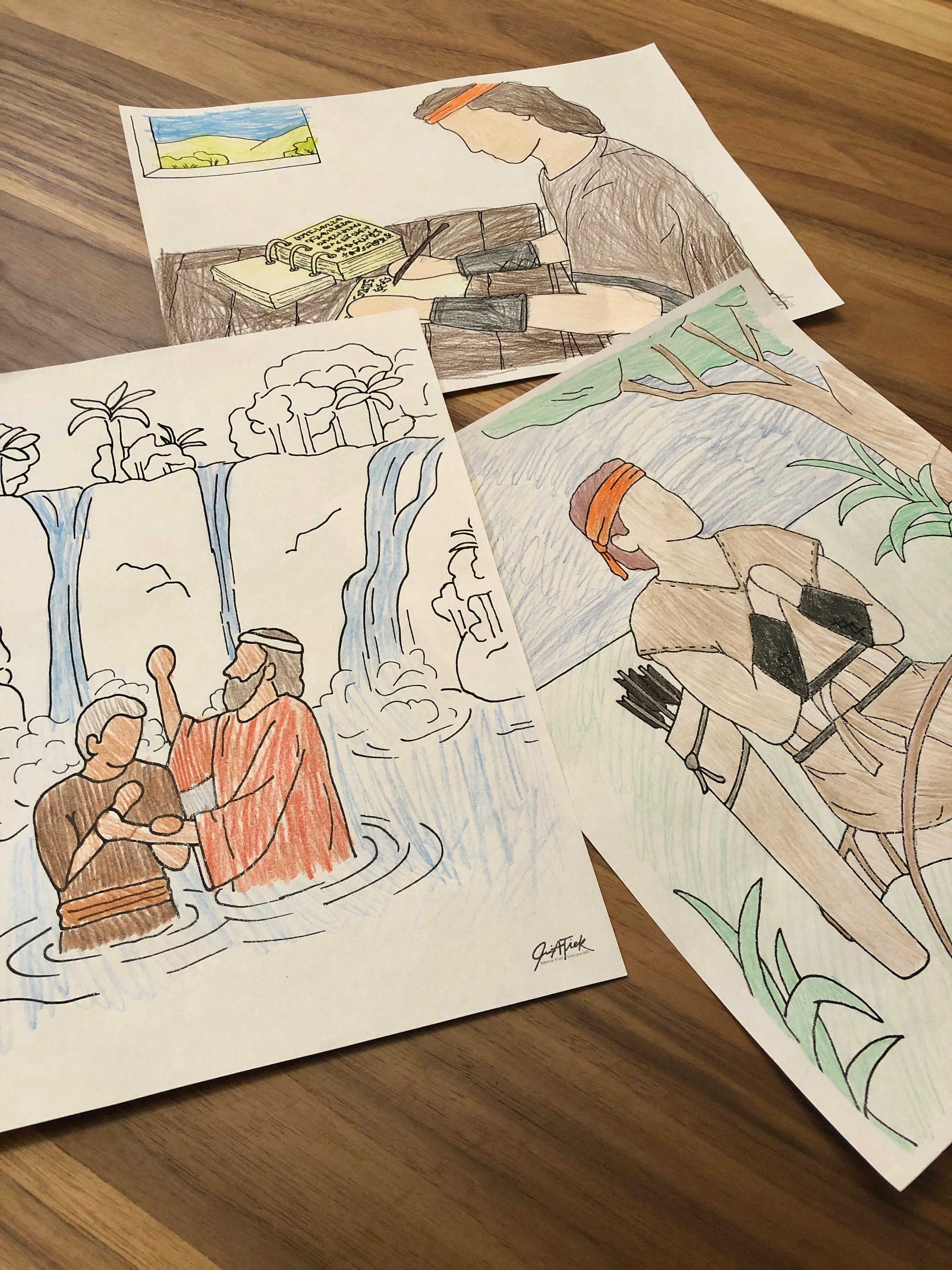 Come Follow Me Book of Mormon Coloring Pages church of Jesus Christ